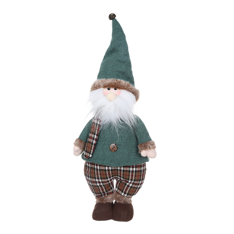 Fabric Santa Claus doll decoration