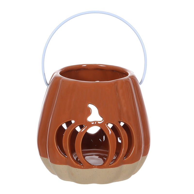 Harvest Festival Pumpkin Candle Holder