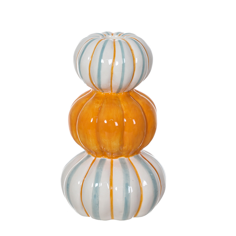 Harvest Festival Pumpkin Candle Holder